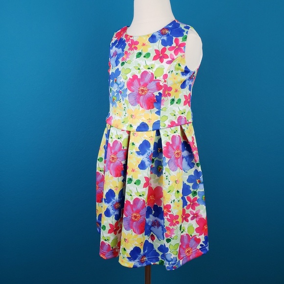 🆕️🎈😊 LITTLE ANGELS by US Angels Floral Dress // (NWT) // (CHILD) - Picture 3 of 5